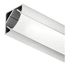 PERFIL LOOX PARA LED 20MM COM 2.50 METROS CAPA LEITOSA - 1