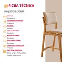Ver imagem 5 de Conjunto com 2 Banquetas Eva Moderna