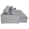 Sofá Retrátil e Reclinável Baumann C/ Almofadas Soltas 220 cm - 3