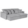 Sofá Retrátil e Reclinável Baumann C/ Almofadas Soltas 220 cm - 2