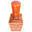 Ver imagem 6 de Porta Botijão de Gás Móvel Aparador para Cozinha C- Ladrilho