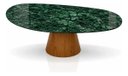 Ver imagem 4 de Mesa de Centro Éclat 110x70cm em Mármore Verde Guatemala