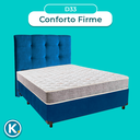 Ver imagem 4 de Kit Cabeceira + Cama Box + Colchão Casal D33 D33 Inducol