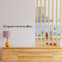 Ver imagem 3 de Adesivo Decorativo Frase o Segredo É Ter Fé em Deus Decoração Sala Loja