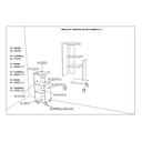 Ver imagem 5 de Mesa de Cabeceira S ou Z Branco Mesinha de Apoio 60x25x20
