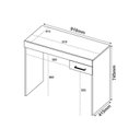 Ver imagem 3 de Conjunto Escrivaninha Cooler e Estante Book com Diversos Nichos