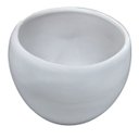Ver imagem 6 de Vaso Cerâmica Esmaltado Linha Intense (15) Branco Burguina