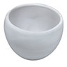 Vaso Cerâmica Esmaltado Linha Intense (15) Branco Burguina - 6