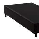 Ver imagem 3 de Base Box Solteiro Extremo Reforçado Sintético Homequeen Preto 40x78x188