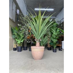 Vaso para Planta Grande Decoração Sala Varanda Jardim (liso/bege) - 6