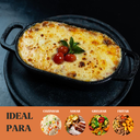 Ver imagem 3 de Assadeira Ferro 36x20x5,5 Cm 2,7 L Beira Alta Panela Mineira