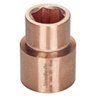 Soquete Sextavado em Cobre Berílio 29mm Encaixe 3/4" Tramontina PRO - 1