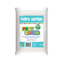 Ver imagem 1 de Feltro Feltcolor Liso Branco - 70cm X 50cm