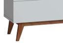 Ver imagem 2 de Rack Classic +2G 180cm Branco Acetinado - Imcal Móveis