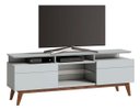 Ver imagem 1 de Rack Classic +2G 180cm Branco Acetinado - Imcal Móveis