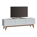 Ver imagem 1 de Rack Classic 3 Gavetas 180cm Branco Acetinado - Imcal Móveis