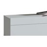 Rack Classic 3 Gavetas 180cm Branco Acetinado - Imcal Móveis - 2