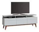 Ver imagem 1 de Rack Classic +3g 180cm Branco Acetinado - Imcal Móveis