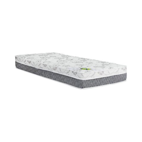 Colchão Solteiro Espuma D33 / Ag 65 Aspen Super Firme Pró Saúde Euro Pillow (88x188x24) -