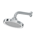 Ver imagem 1 de Chuveiro Articulado de Parede Autolimpante Fani Mix Light Cromado 3000 C550