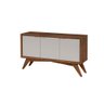 Buffet Serafim 3 Portas Pinhão e Fendi - Wood Prime Mp 27631 Wood Prime - Mp - 1