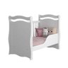 Berço Sonho com Regulagem de Altura Mini Cama Permóbili Móveis - Branco - 3