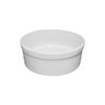 Kit Comedouro e Bebedouro de Porcelana 300ml Branco Liso - 2