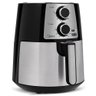 Fritadeira Elétrica Midea Air Fryer 3.5L FRP32 Preto e Inox 127V - 4