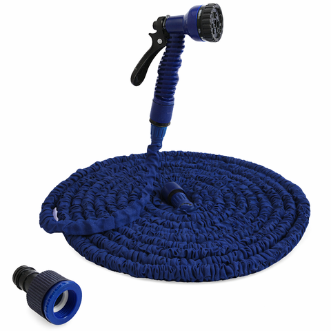 Mangueira Retrátil/extensiva 30 Metros (azul)