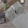 Jogo de Cama Portallar Solteiro Malha 2 Peças Linha Casa Jaguar Cinza - 1