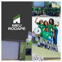 Ver imagem 7 de Roda Meio Boiserie Autocolante Kit Cortado 60x90cm P/ Parede