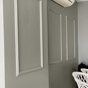 Roda Meio Boiserie Autocolante Kit Cortado 60x90cm P/ Parede