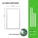 Ver imagem 2 de Roda Meio Boiserie Autocolante Kit Cortado 60x90cm P/ Parede