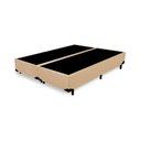 Ver imagem 1 de Base Box Queen Bipartido Sintético Bege 38x158x198