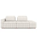 Ver imagem 5 de Sofá Ilha e Puff Sala Living 245cm Siesta M22 Boucle Bege Claro - Mpozenato