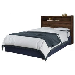 Cabeceira Casal Elite Docelar Móveis - Imbuia Prime - 2