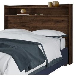 Cabeceira Casal Elite Docelar Móveis - Imbuia Prime - 3