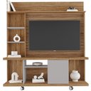 Ver imagem 1 de Estante Home Tv 47 Pol 160 Cm Taurus Cinamomo Off White Bechara