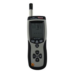 Termo Higrômetro Digital Psicrômetro Ponto Orvalho Termômetro Infravermelho Usb Portátil Com Certifi - 2