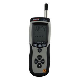 Termo Higrômetro Digital Psicrômetro Ponto Orvalho Termômetro Infravermelho Usb Portátil Com Certifi - 1
