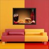 Quadro Lanchonetes Lanches Restaurantes Hambúrguer T05 - 1