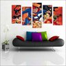 Quadro Decorativo A Liga Da Justiça Quadrinhos Desenho - 2