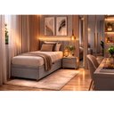 Ver imagem 6 de Base Baú para Cama Solteiro Orthomax Abertura Lateral 88x35