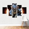 Quadro Filmes e Séries Pennywise It A Coisa Livro Canvas - 1