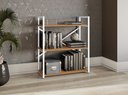 Ver imagem 3 de Estante Nicho Industrial para Livros Li008 Kappesberg Canela/branco