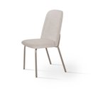 Ver imagem 7 de Conjunto Sala de Jantar Mesa com 4 Cadeiras California Bege/Champagne/Boucle a-518 (Bege) - Tampo Off White