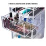 Gaveteiro Acrílico Organizador Maquiagem Compacto 4 Gavetas Centauri Acrílicos GAV-4-CPT - 6