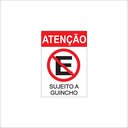 Ver imagem 1 de Placa - Sujeito a Guincho - 20cm X 15cm