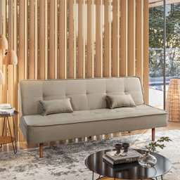Sofá Cama Silver 3 Lugares Reclinável Suede 192 Cm Speciale Home - 2