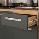 Ver imagem 2 de Armario de Cozinha com Balcão Fit com 11 Portas e 1 Gaveta Freijo-chumbo Freijo-chumbo